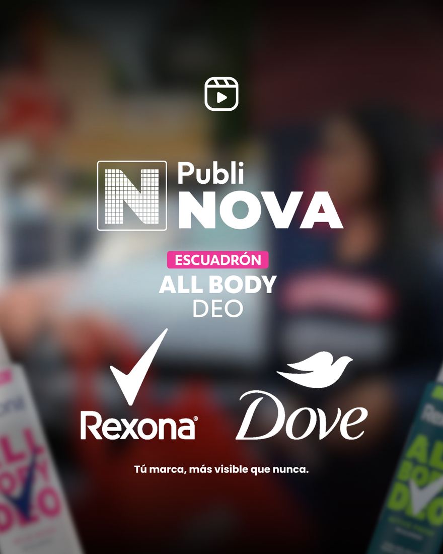 Portada de reel Escuadrón All Body Deo de Rexona y Dove