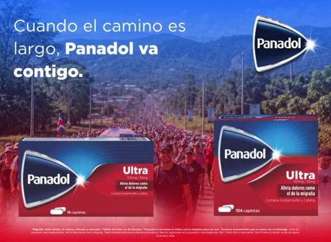 Animación de Panadol para pantalla digital